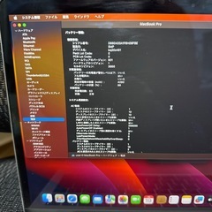 MACBOOK PRO 2017 メモリ16GB ストレージ256GB グラフィックス搭載モデルの画像