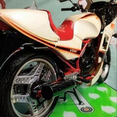 タミヤバイクプラモデル1/12完成品HONDAVT250Fの画像