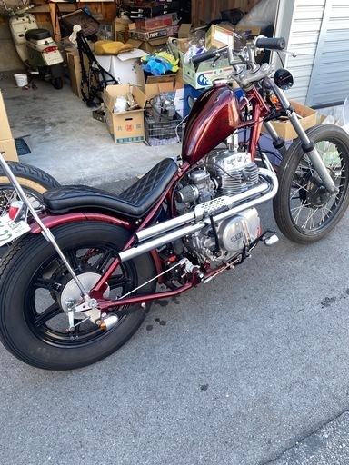 ＸＳ２５０改400cc交換も可