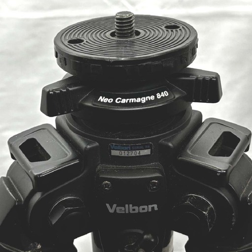 カメラマニア必見！ プロ仕様　ベルボン ネオ カルマーニュ Velbon Neo Carmagne 840カーボン三脚◆取りに来て頂け