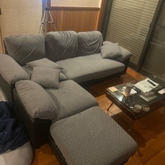取引中
【引き取り限定】3人がけソファ