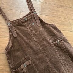 新品未使用【コーデュロイ ジャンパースカート】お譲りします（割引あり）の画像