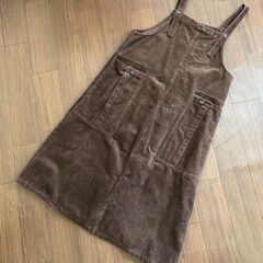 新品未使用【コーデュロイ ジャンパースカート】お譲りします（割引あり）の画像