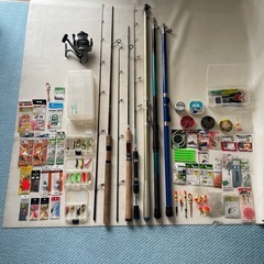 釣り具セット 道具 色々セット 海 淡水 ルアー用品 未使用自宅...