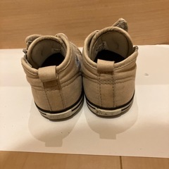 コンバース　ベビーシューズ　ベージュ　13.0cmの画像