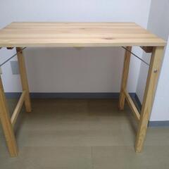 無印良品　折りたたみテーブル　椅子　セット