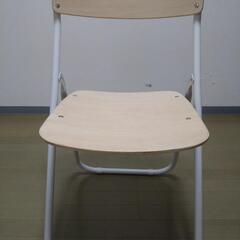 無印良品　折りたたみテーブル　椅子　セットの画像