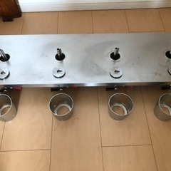 シルクルーム　サイフォンガステーブル4連の画像