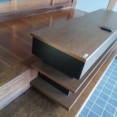 【お値下げ⠀】パナソニック スピーカー 付 テレビ台 リモコン付 の画像