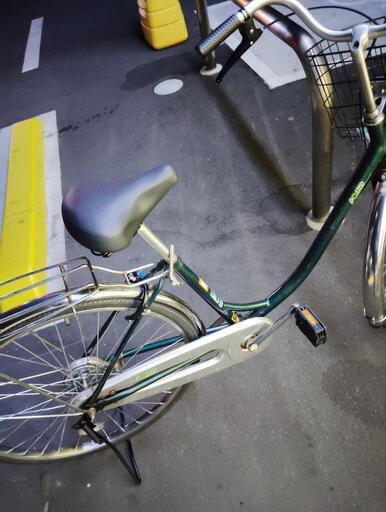 自転車グリーン26~27インチ