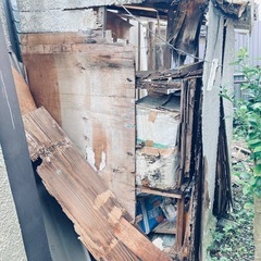 解体木材差し上げます。
