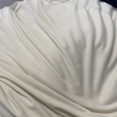 ニトリ ビーズソファ小 カバー付き の画像