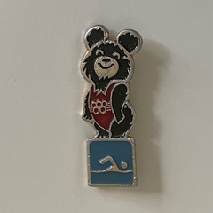 オリンピック ピンズ モスクワ 子グマのミーシャ