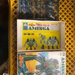 AOSHIMAプラモデル当時物の画像