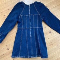 ZARA ザラ　デニムワンピース の画像
