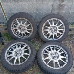 中古品　スタッドレス１６５/60r15とアルミ4,5J