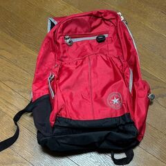 赤　リュック　CONVERSE
