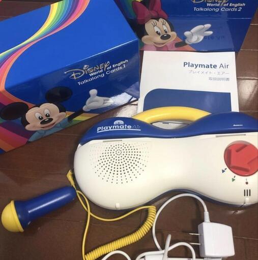 DWE ディズニーワールドイングリッシュ棚\u0026プレイメイト\u0026一部教材セット