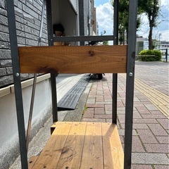 ウッドシェルフの画像