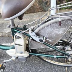 YAMAHA製のPAS内装3段付きの電動アシスト自転車の画像