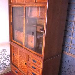 和家具　茶棚　茶箪笥　食器棚　収納の画像