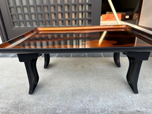 お膳台5個セット！ 輪島塗り 小さめお膳台 5つセット 輪島塗