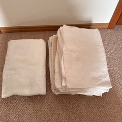 使用済みフェイスタオル17枚➕バスタオル1枚の画像