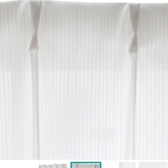 ニトリ　カーテンレースセットの画像