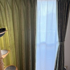 ニトリ　カーテンレースセット