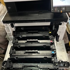 ☆激安品☆Canon レーザープリンター　MF743Cdw 未使用純正トナー3色付きの画像