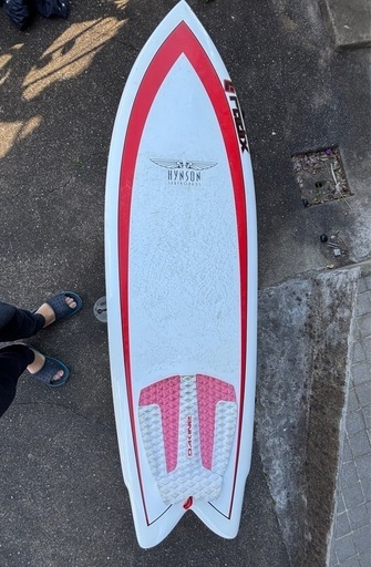 HYNSON　クワッドショートボード　5‘６”