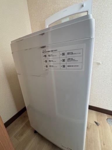 洗濯機6kg 引越しの為出品