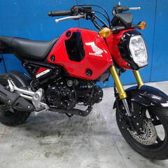 HONDA グロム-2 赤 エンジン始動動画 自賠責保険で乗れま...