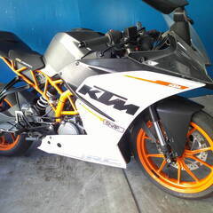KTM RC390 白/黒 車検予備検対応車 エンジン始動確認 ...