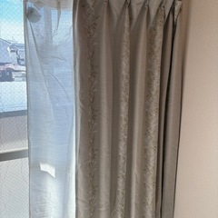 ニトリ　カーテンレースセット