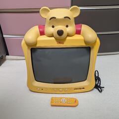 プーさん テレビ TV ラナ 14型 リモコン付き