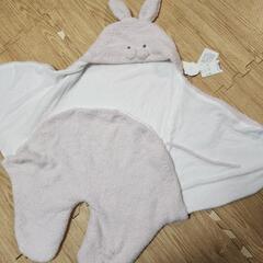 新品 ジェラートピケ おくるみ ウサギの画像