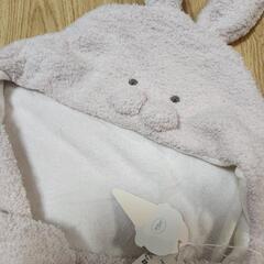 新品 ジェラートピケ おくるみ ウサギの画像