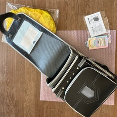 【Coulomb】ランドセル 男の子  小学生  ブラック 、 ランドセルカバー付きの画像