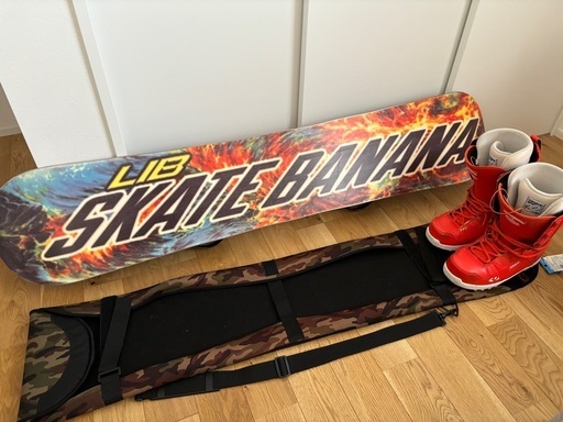 交渉中【引退品】スノーボード ビンディング ブーツセット