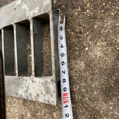グレーチング　中古　長さ995mm 幅133mm 溝幅80mmの画像