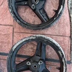 NSR50 前期　3本スポーク　ホイール前後