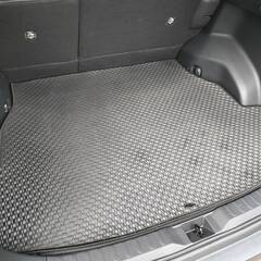 ★ FJ CRAFT トヨタ RAV4 50系 ラゲッジマット (ラバー) オーバーロック色:ブラック ラゲッジマット形状:一体型の画像