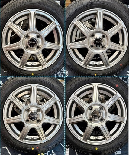 新品☆N-BOX☆純正ホイールタイヤ☆ブリジストン☆エコピア☆155/65R14 ☆