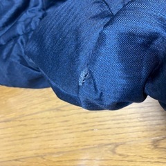 ダウンパーカージャケット紺色140サイズの画像