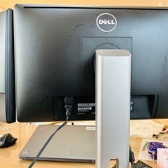 PCモニター2台 モニターアームの画像