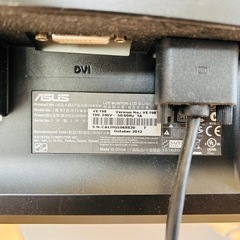 PCモニター2台 モニターアームの画像