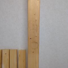 木材　2×4 約1m×4本 約2m×1本の画像