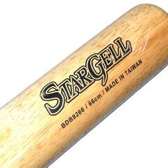 配達先決定🚚　無料配達します🚚美品💖ZETT💖少年野球用💖軟式💖木製バット💖66cm💖520g💖の画像