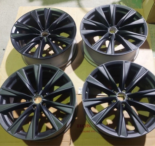 レクサスRX500h 純正ホイール　マットブラック